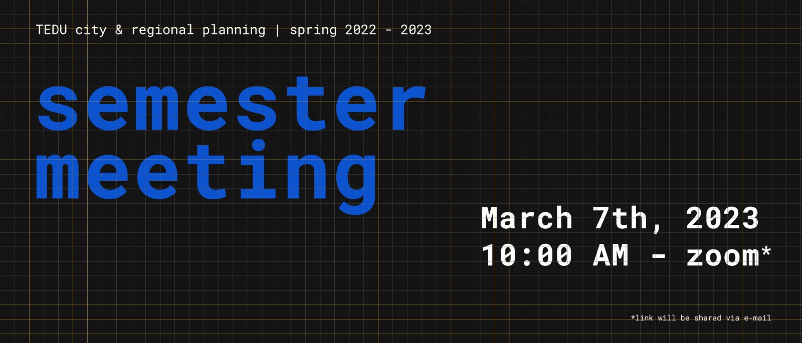 teducity semester meeting