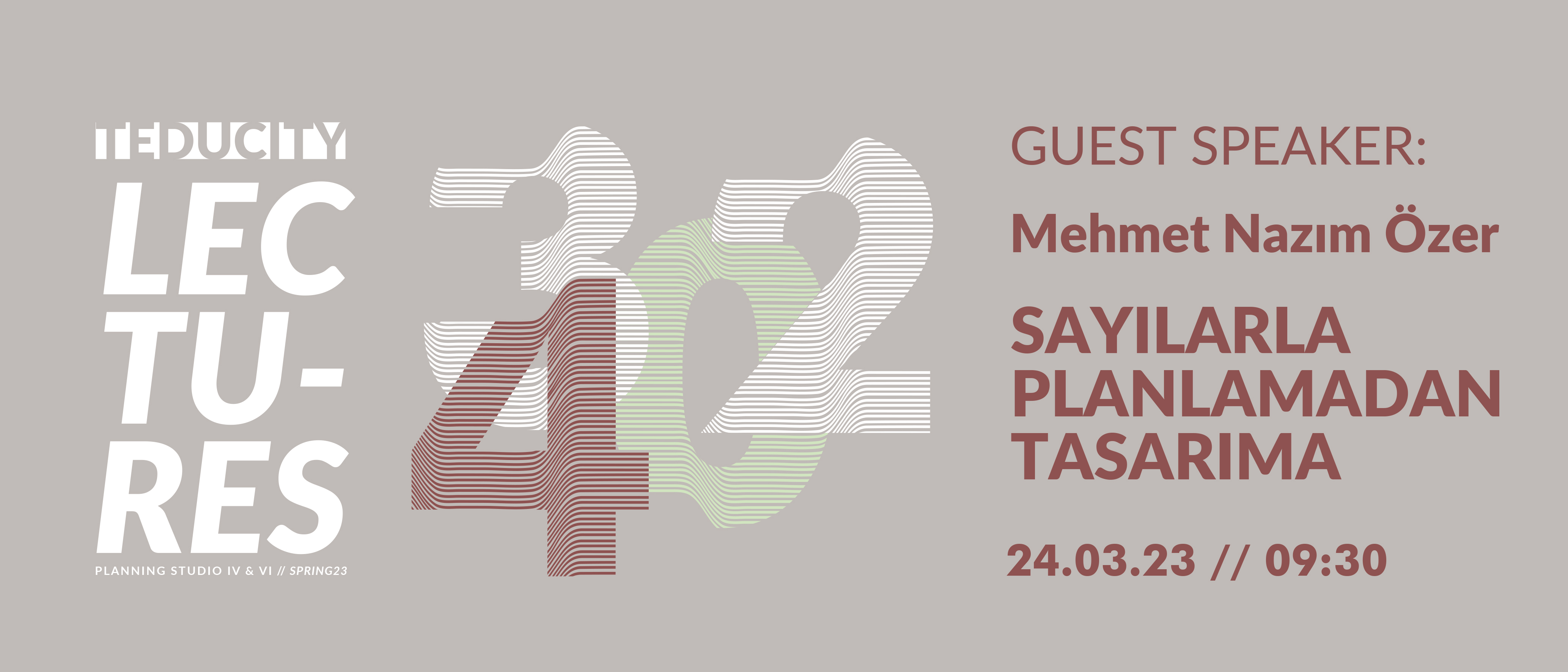 teducity, city lectures, mehmet nazım özer