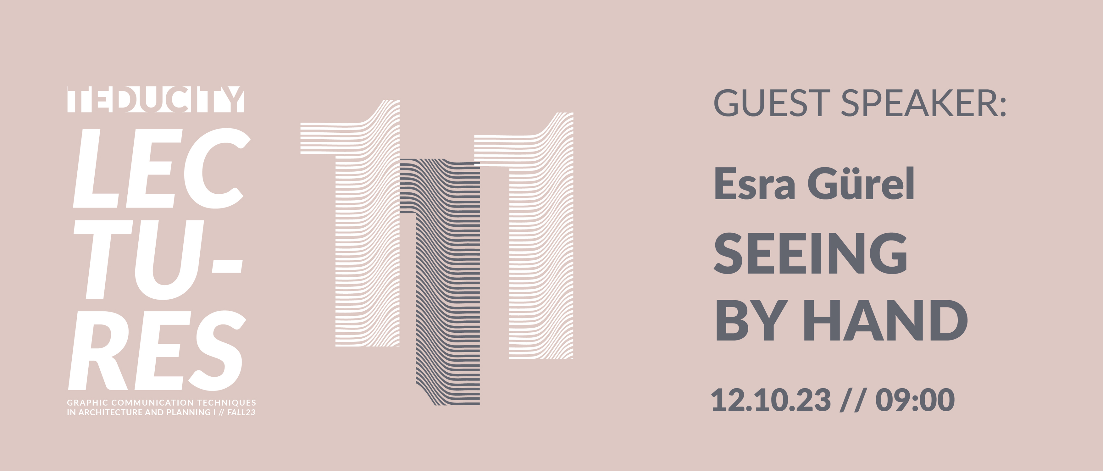 city lectures, esra gürel