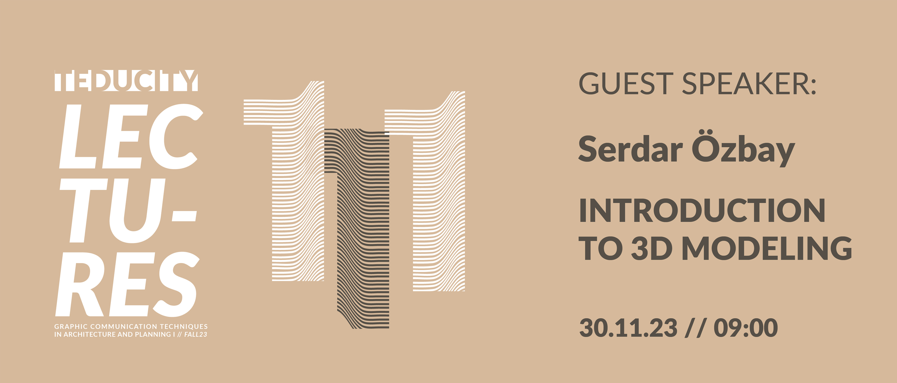 city lectures, serdar özbay