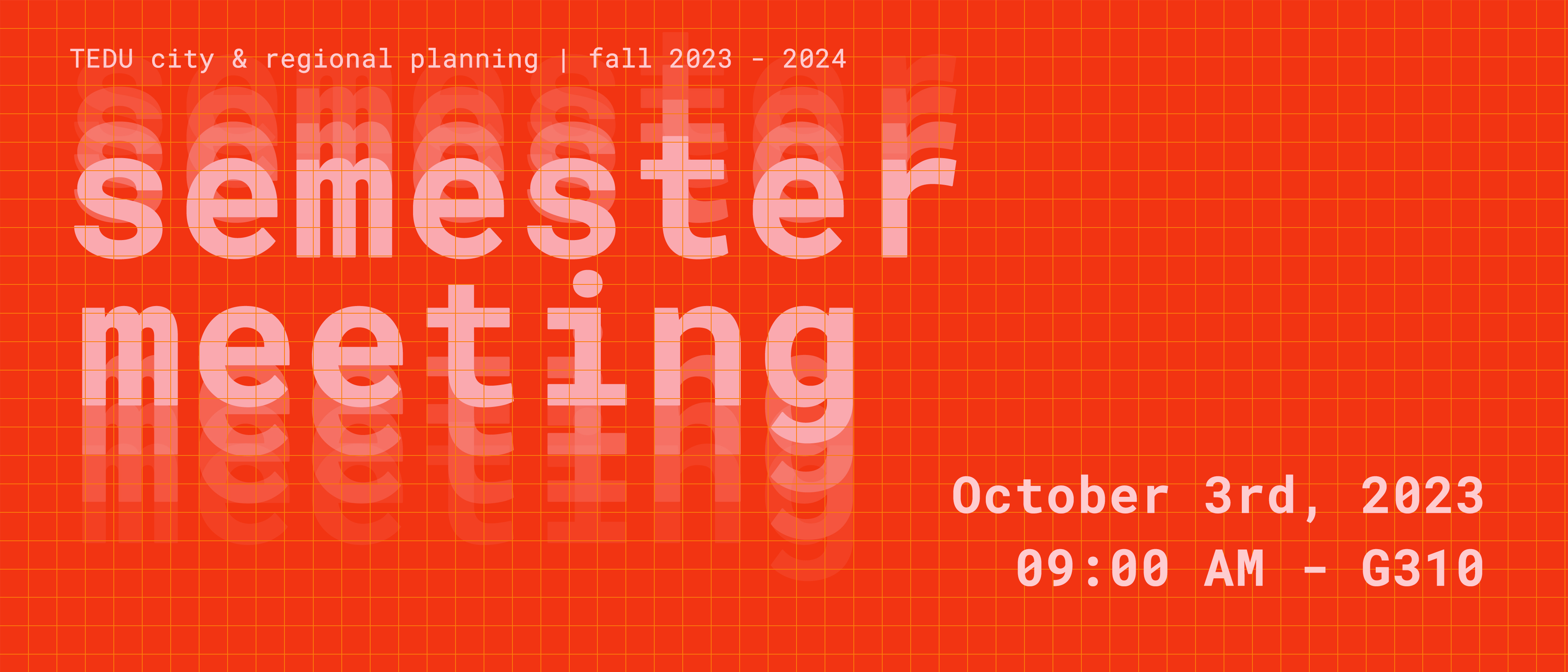 teducity, semester meeting