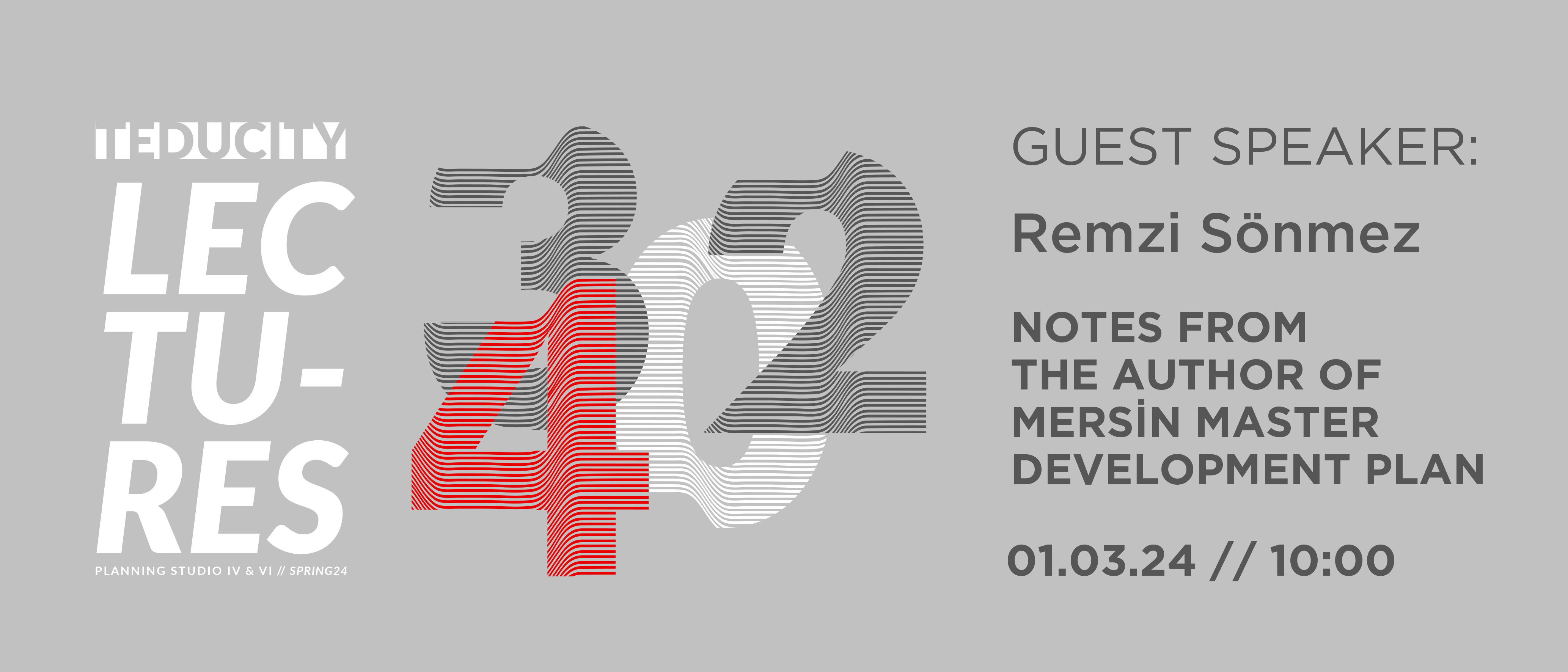 city lecture, remzi sönmez