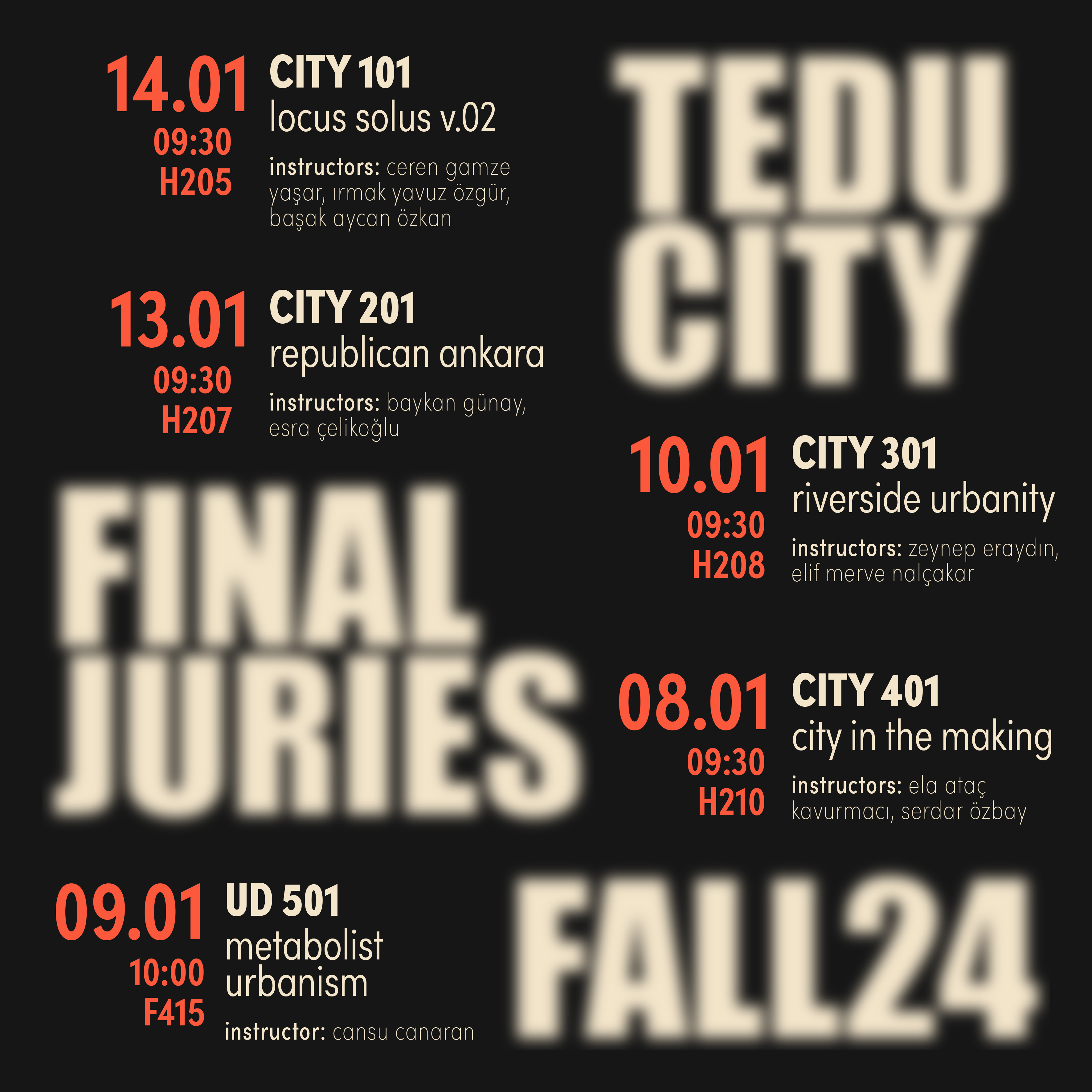 tedu city final juries