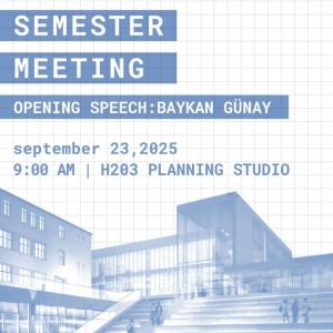 semester meeting fall 25