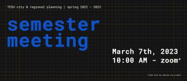 teducity semester meeting