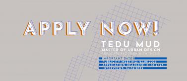 tedumud, teducity, urban design, master of urban design