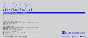 TEDUMUD thesis seminar